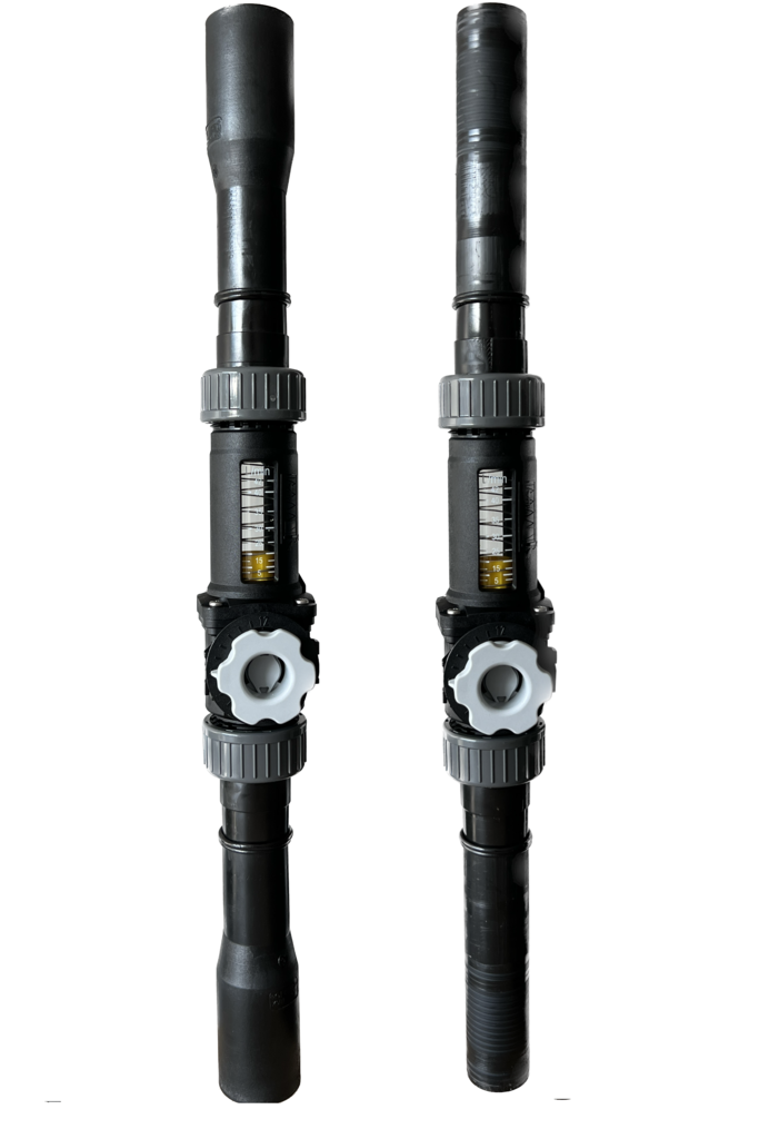 Plastový prietokový regulátor Ø40