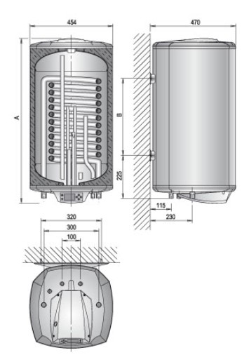 Zásobník teplej vody  NORDIC COMBI ELEKTRONIC 140