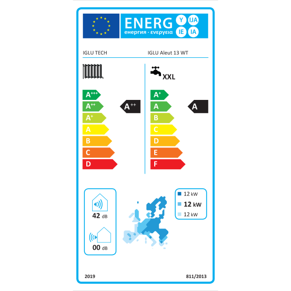 IGLU ® Aleut 13 WT zásobník TUV 200L SCOP 5,77