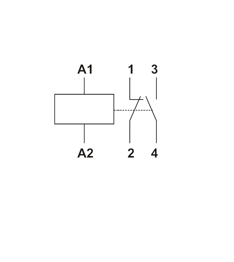 Modulárny stykač  MCF3 25A 1NО+1NC coil 230V AC