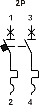 Promfactor modulárny istič FB1-63 2P B 50A 6kA ECO