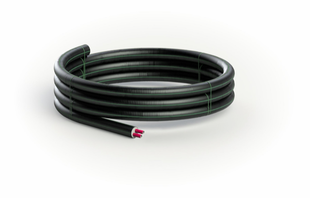 Predizolované potrubie DUO (Ø 40 + 40 / 126)